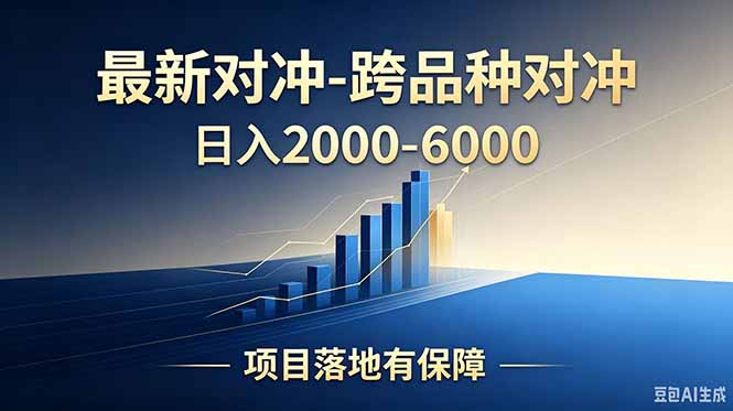 跨品种对冲震撼首发！日收益2000-6000+，项目绿色长久，安全稳健，合规靠谱，可批量放大-云途创业网
