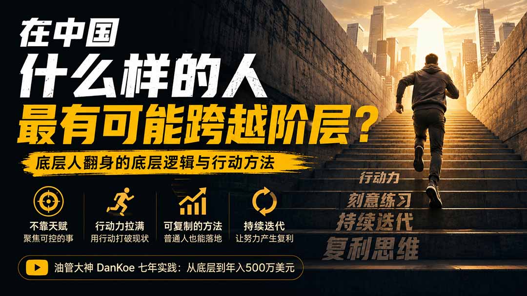 付费文章：在中国什么样的人最有可能跨越阶层？底层人翻身的方法！-云途创业网