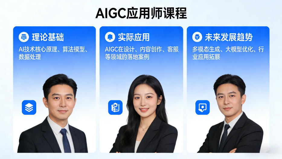 AIGC应用师课程,覆盖了AI技术的理论基础、实际应用、以及未来发展趋势(更新)-云途创业网