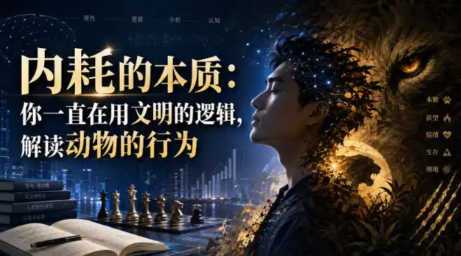 付费文章:内耗的本质:你一直在用文明的逻辑,解读动物的行为-云途创业网