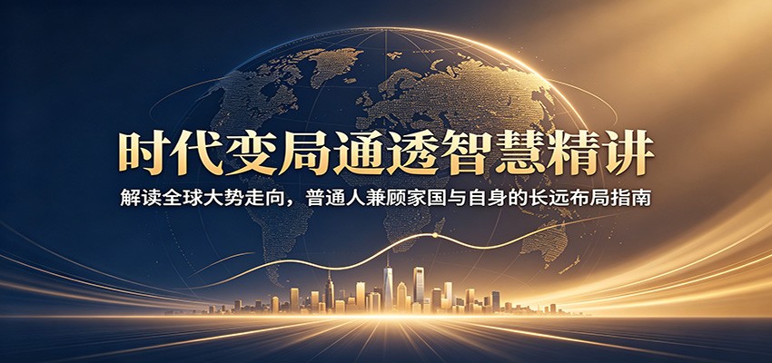 时代变局通透智慧精讲:解读全球大势走向,普通人兼顾家国与自身的长远布局指南-云途创业网