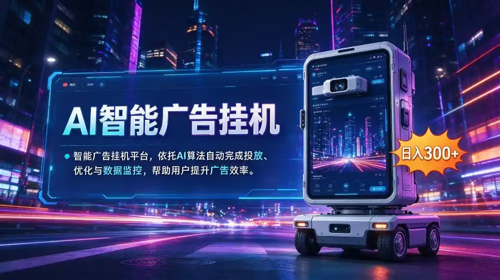 AI 智能广告挂机｜AI 自动运行，轻松托管广告任务-云途创业网