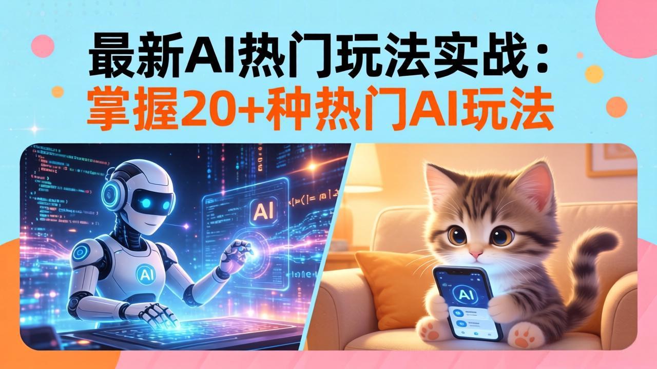 20招AI热门玩法实战：影视级出塞+阐教金仙+山海经变幻/等等，解锁百万流量密码-云途创业网