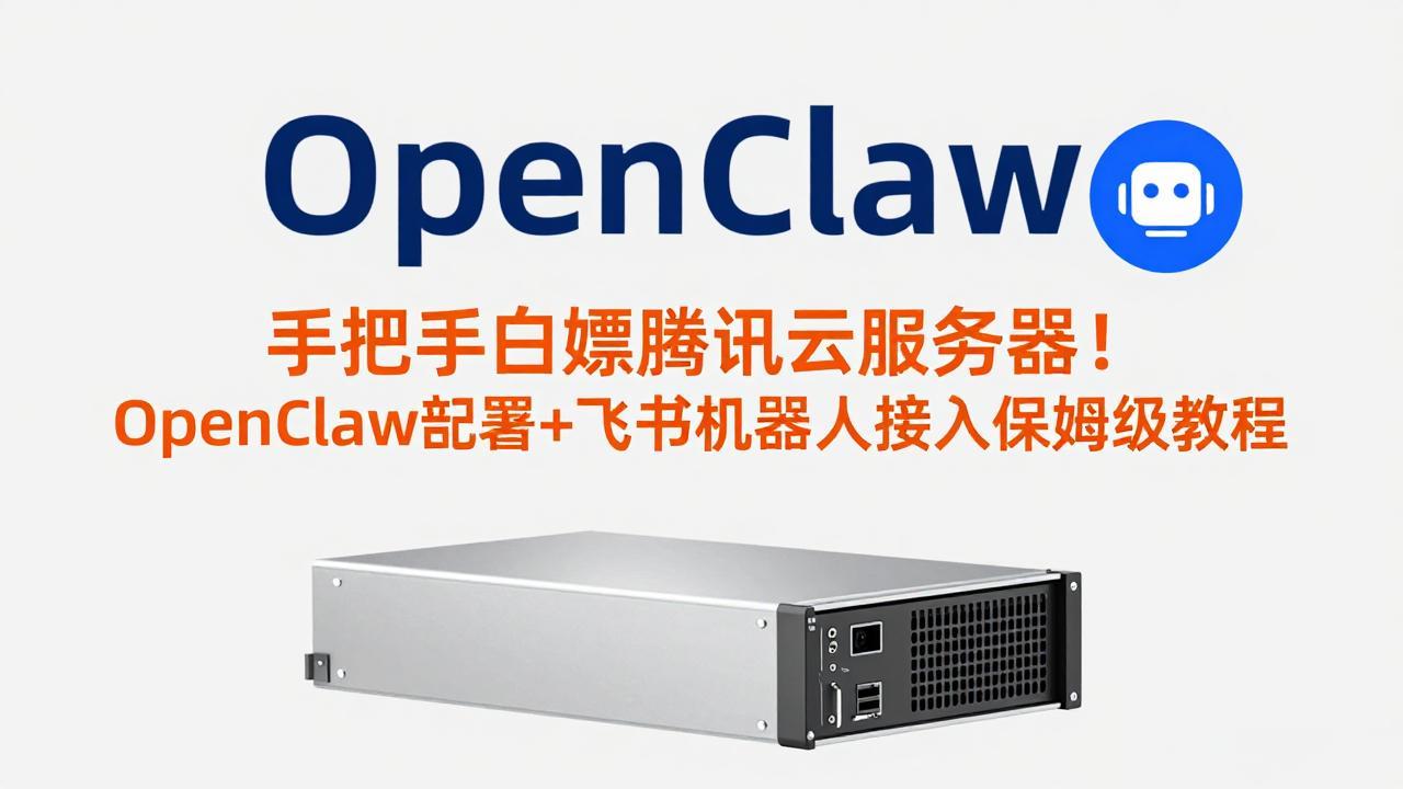 手把手白嫖腾讯云服务器!OpenClaw部署+飞书机器人接入保姆级教程-云途创业网