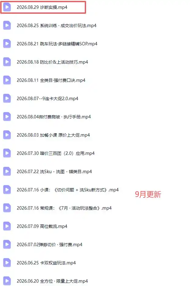 拼多多实战特训营(更新26年0831-云途创业网