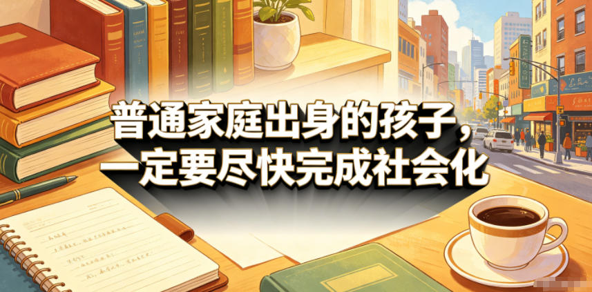 付费文章:普通家庭出身的孩子,一定要尽快完成社会化-云途创业网