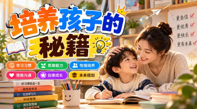 某公众号付费文章：培养孩子的秘籍-云途创业网
