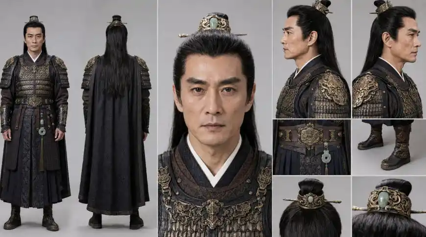 AI漫剧短剧人物资产200个古代言情人物+提示词，再也不用到处去找提示词生成人物了-云途创业网