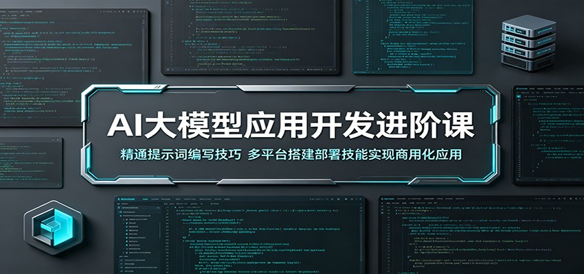 AI大模型应用开发进阶课：精通提示词编写技巧，多平台搭建部署技能实现商用化应用-云途创业网