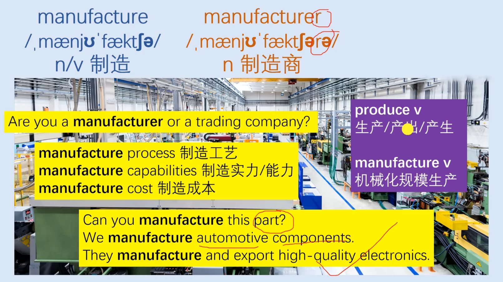 Mr曹·实用外贸制造业英语课程-云途创业网