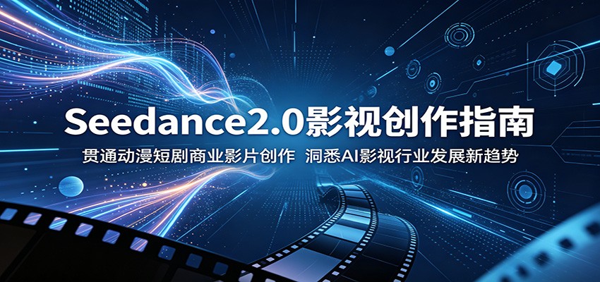 Seedance2.0影视创作指南：贯通动漫短剧商业影片创作，洞悉AI影视行业发展新趋势-云途创业网