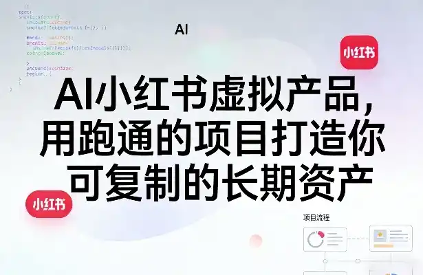 AI小红书虚拟产品,用跑通的项目打造你可复制的长期资产(更新1017) AI小红书虚拟产品,用跑通的项目打造你可复制的长期资产(更新1017)