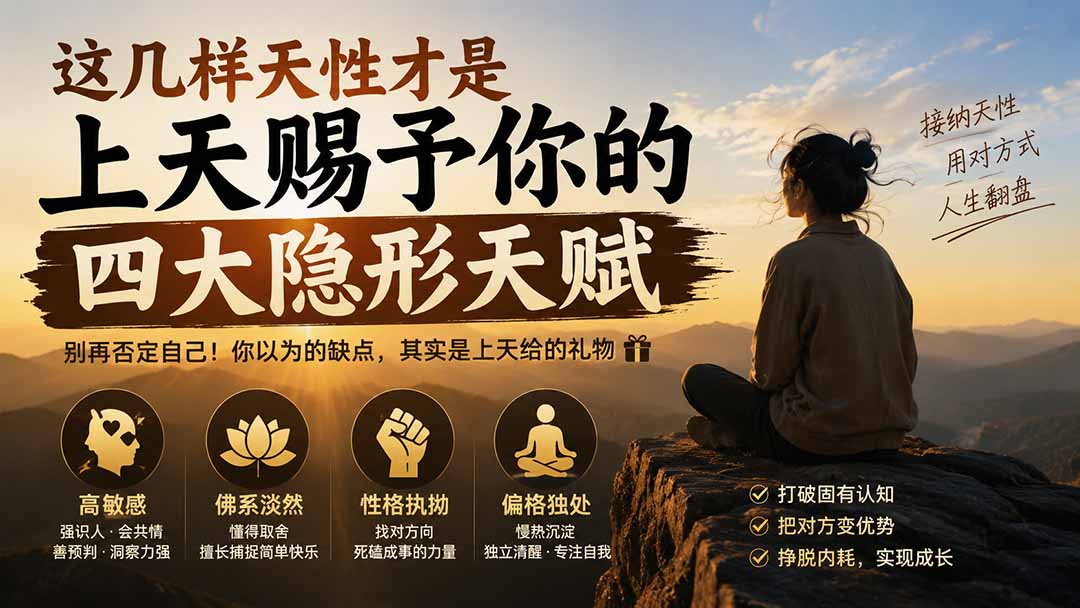 付费文章:这几样天性才是上天赐予你的四大隐形天赋-云途创业网