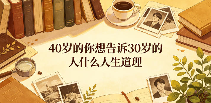 公众号付费文章:40岁的你想告诉30岁的人什么人生道理?-云途创业网