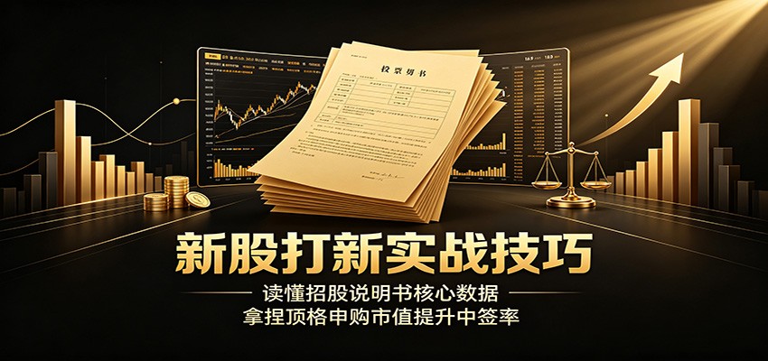 新股打新实战技巧:读懂招股说明书核心数据,拿捏顶格申购市值提升中签率-云途创业网