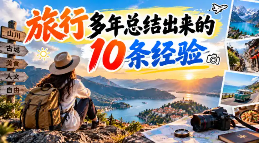付费文章：旅行多年总结出来的10条经验-云途创业网