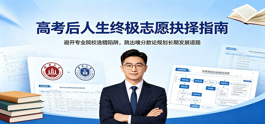 高考后人生终极志愿抉择指南:避开专业院校选错陷阱,跳出唯分数论规划长期发展道路-云途创业网
