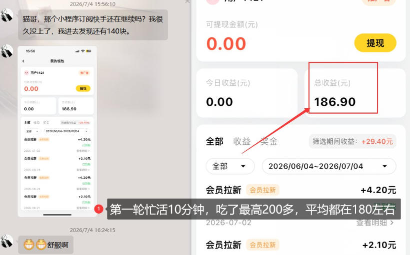【大羊毛】几分钟30-40r,【流量体联盟】,可以矩阵,操作无脑简单-云途创业网