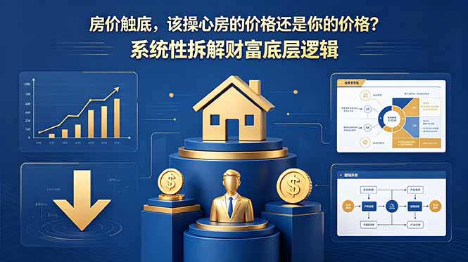 付费文章：房价触底，该操心房的价格还是你的价格？系统性拆解财富底层逻辑-云途创业网