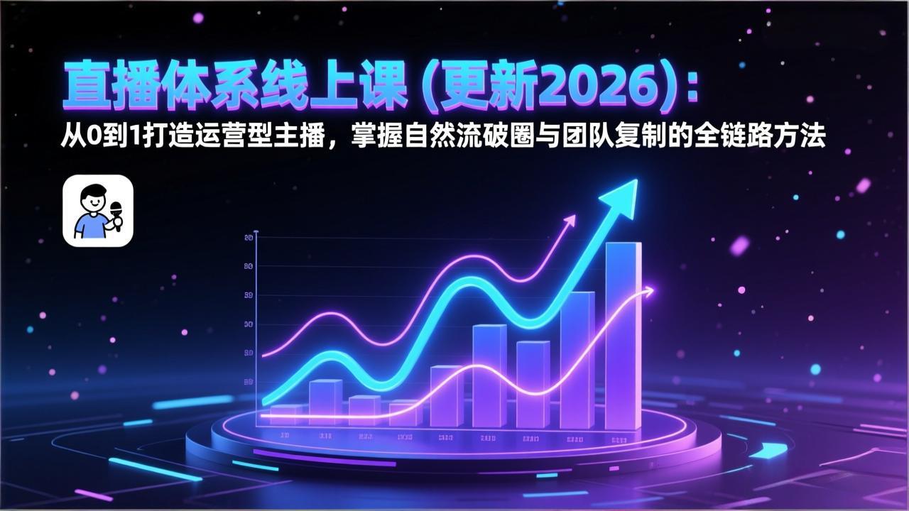 直播体系线上课(更新3月-云途创业网