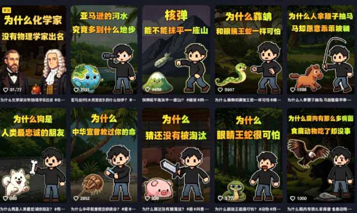 卡通类科普内容制作速成课,兼具专业性与趣味性,低门槛入局持续产出稳拿平台伙伴计划+精选独家收益-云途创业网