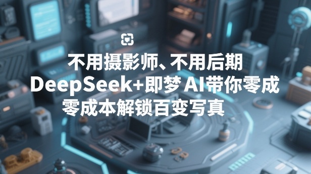 不用摄影师、不用后期,DeepSeek+即梦AI带你零成本解锁百变写真!-云途创业网