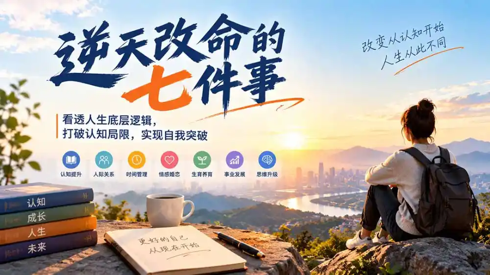 付费文章:逆天改命的七件事,看透人生底层逻辑,打破认知局限,实现自我突破-云途创业网