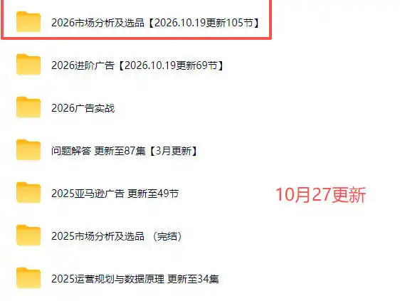 2026亚马逊视频教程，学习我们的商业模式，以及2026最新的选品及运营经验(更新1027)-云途创业网