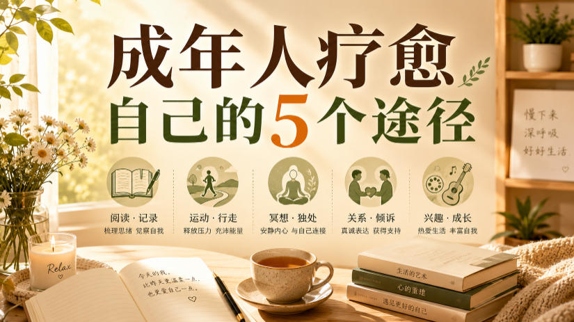 付费文章:成年人疗愈自己的5个途径-云途创业网