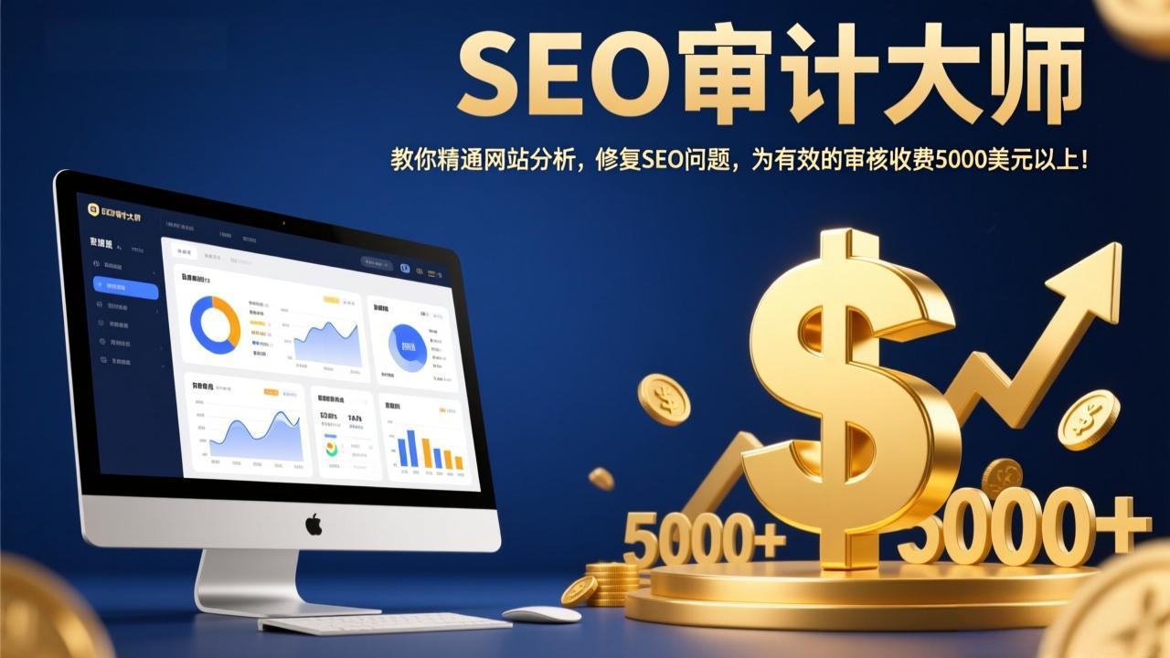 SEO审计大师:教你精通网站分析,修复SEO问题,为有效的审核收费5000美元以上!-云途创业网