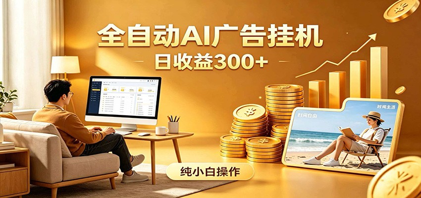 AI风口项目,全程解放双手,后台自动运行赚取收益,每天稳定收益300+-云途创业网
