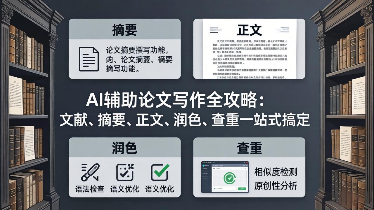 AI辅助论文写作全攻略:文献、摘要、正文、润色、查重一站式搞定-云途创业网