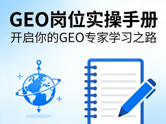 GEO岗位实操手册,开启你的GE0专家学习之路-云途创业网