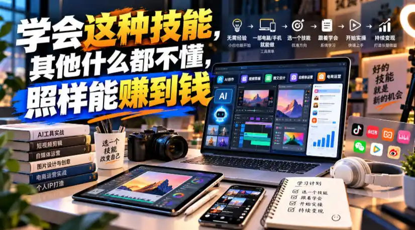 某公众号付费文章：学会这种技能，其他什么都不懂，照样能賺到钱-云途创业网