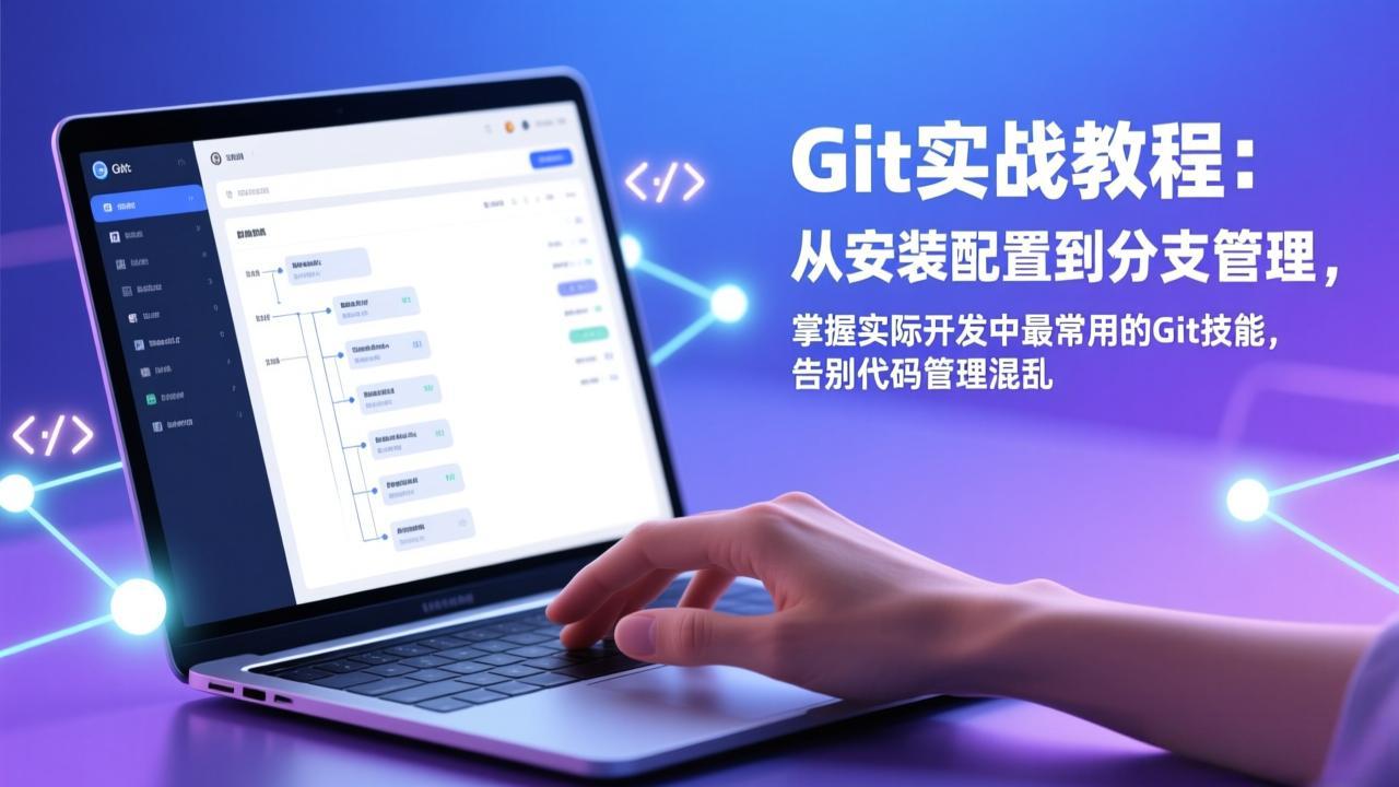 Git实战教程:从安装配置到分支管理,掌握实际开发中最常用的Git技能,告别代码管理混乱-云途创业网