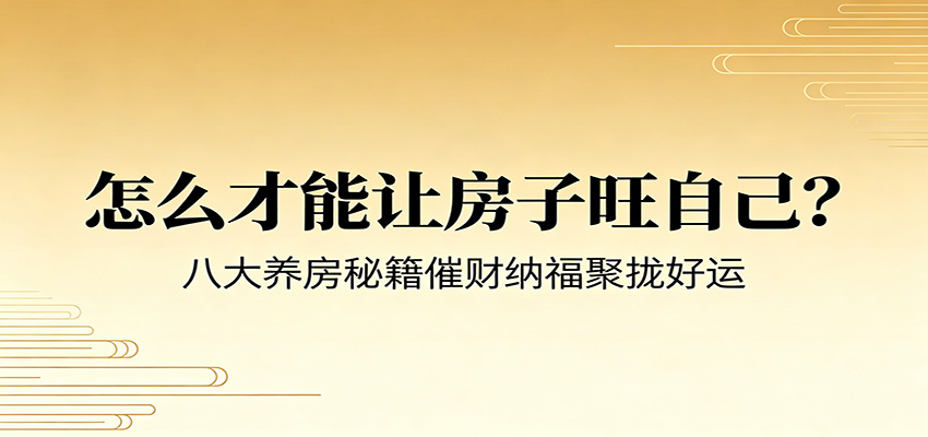 付费文章《怎么才能让房子旺自己?》八大养房秘籍催财纳福聚拢好运-云途创业网