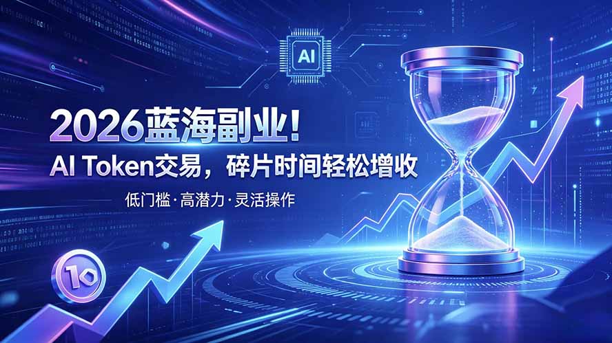 AI Token算力赛道！普通人可入局的数字副业-云途创业网