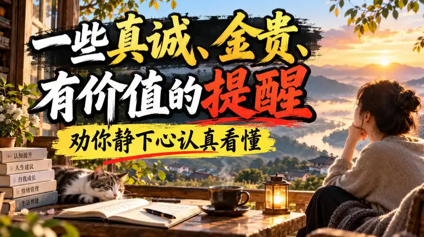 付费文章：一些真诚、金贵、有价值的提醒，劝你静下心认真看懂-云途创业网