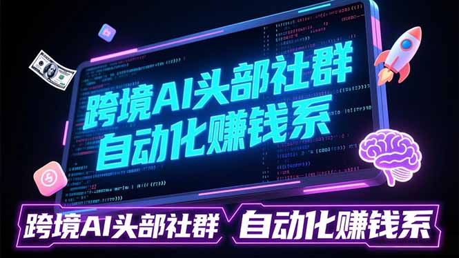 跨境AI头部社群前沿精选:聚焦可落地的AI实战经验,快速构建你的自动化赚钱系-云途创业网