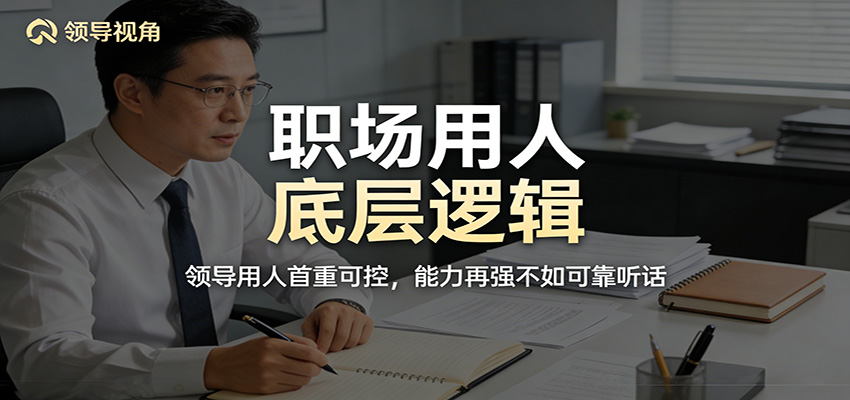 公众号付费文章:职场用人底层逻辑,领导用人首重可控,能力再强不如可靠听话-云途创业网