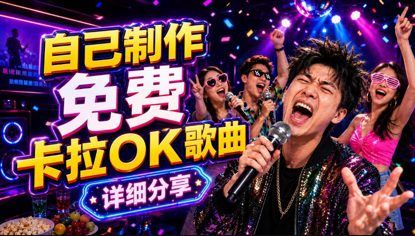 零基础AI制作免费卡拉OK视频教程,从歌曲生成、音轨分离到字幕制作、视频导出,手把手教学-云途创业网
