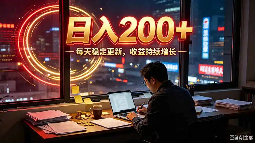 番茄达人变现新玩法，全自动运行 每日300+-云途创业网